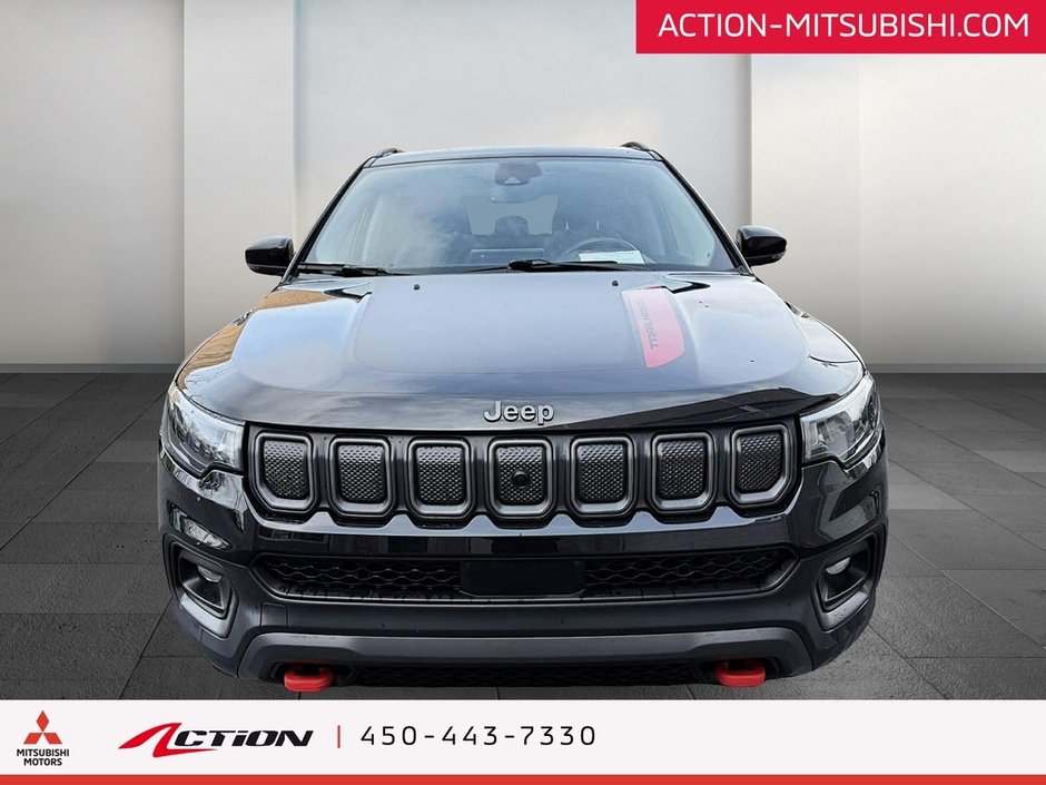 2022 Jeep Compass Trailhawk 4x4 Toit Pano, Alpine, Mags-1