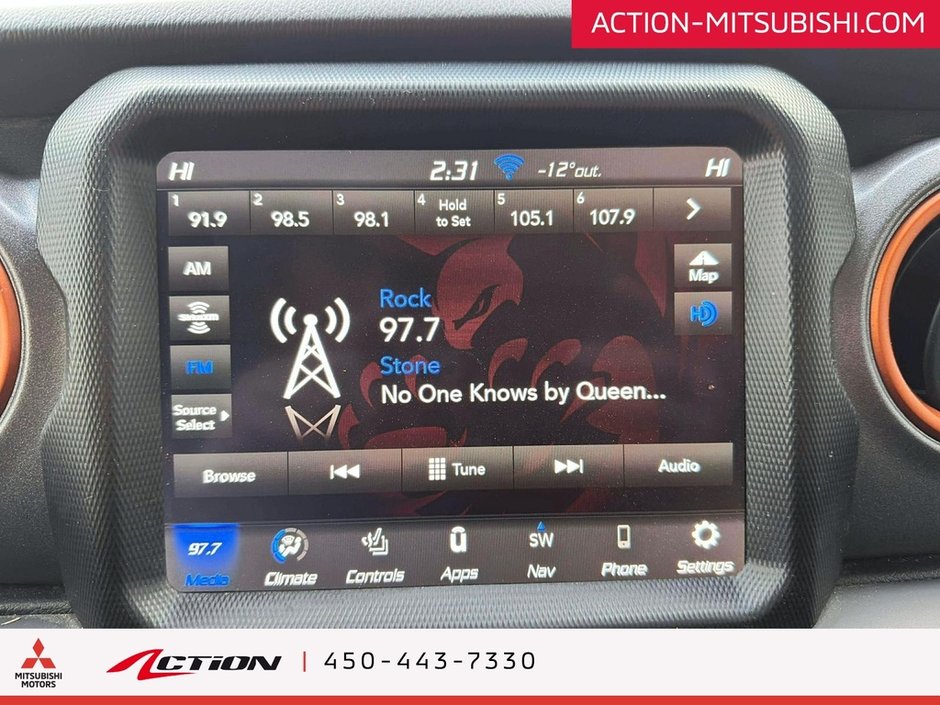 2023 Jeep Gladiator Mojave 4x4 Cuir Carplay Android Auto Fox Mags-18