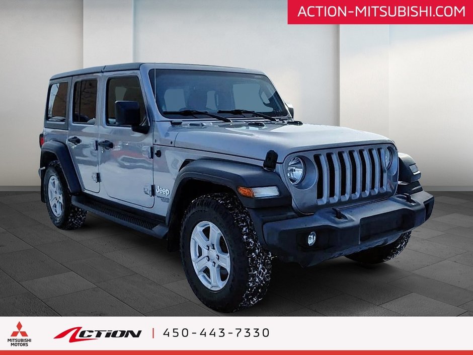 2019 Jeep WRANGLER UNLIMITED Sport 4x4 Gr Électriques Caméra de Recul Mags-6