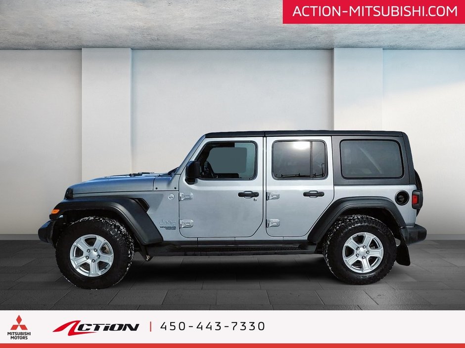 2019 Jeep WRANGLER UNLIMITED Sport 4x4 Gr Électriques Caméra de Recul Mags-1