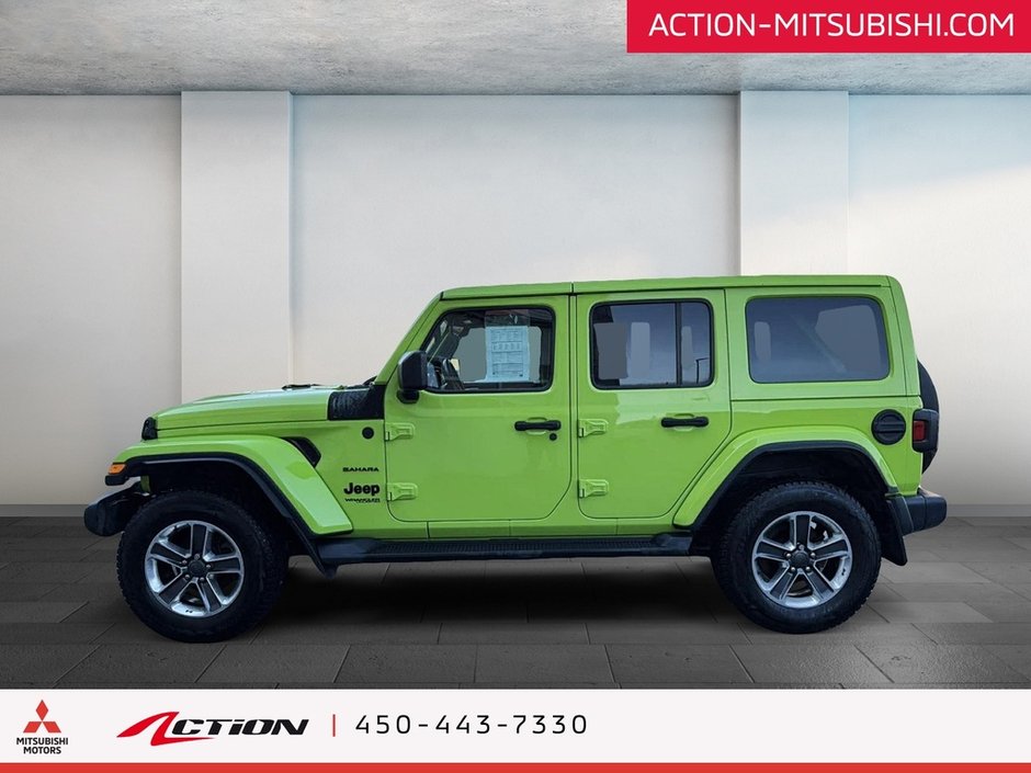 2021 Jeep Wrangler Unlimited Sahara 4x4 Carplay Android Auto Mags-1