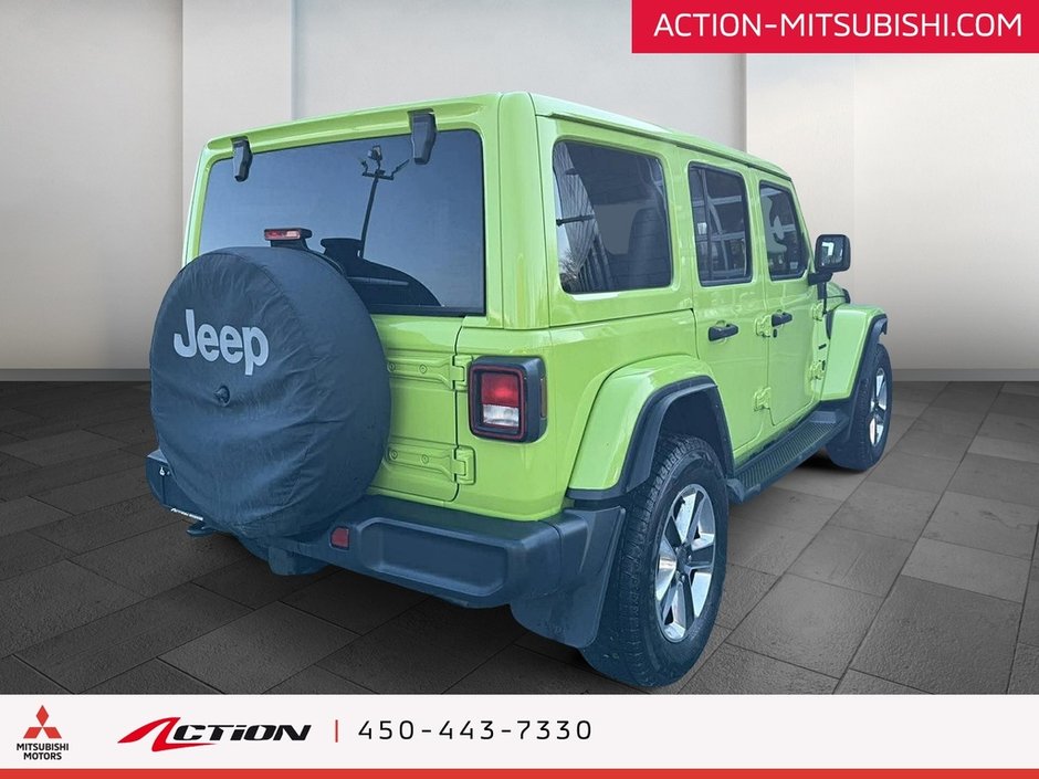 2021 Jeep Wrangler Unlimited Sahara 4x4 Carplay Android Auto Mags-4