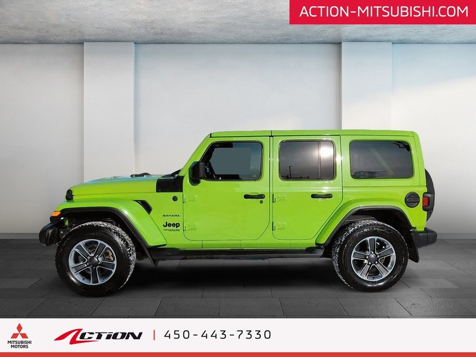 2021 Jeep Wrangler Unlimited Sahara 4x4 Carplay Android Auto Mags-1