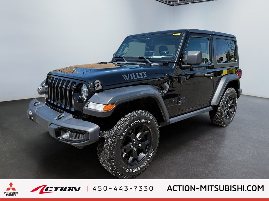 2021 Jeep Wrangler Willys 4x4 Bluetooth Sièges Chauffants Mags-0