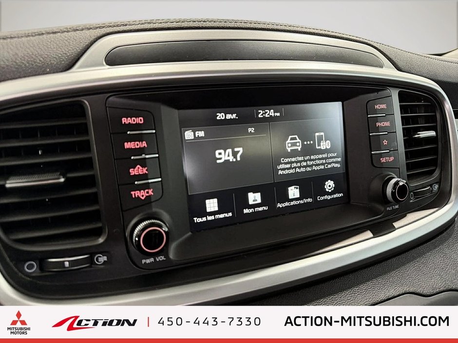 2020 Kia Sorento LX+ V6 AWD Apple Car Play A/C Banc Chauffant-17