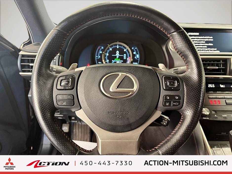 Lexus IS 300 F2 Toit ouvrant Cuir Rouge Mags Volant chauffant 2018-17