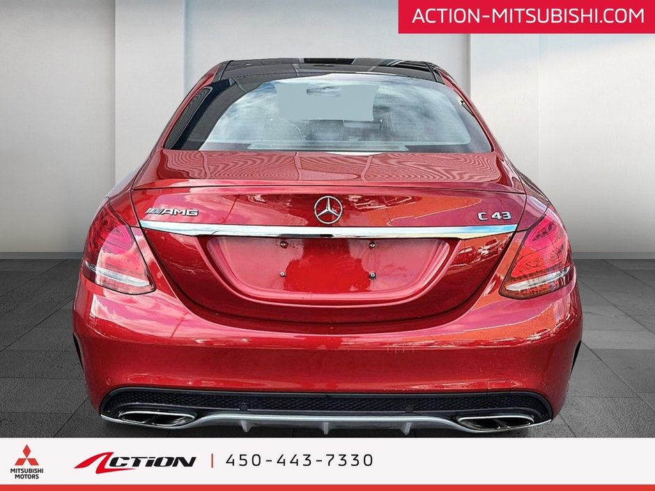 Mercedes-Benz C-Class C43 AMG Toit Ouvrant Cuir GPS Mags Bi-Turbo 2017-3