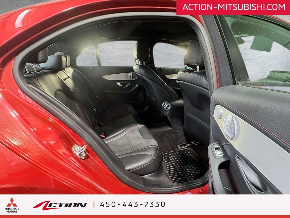 Mercedes-Benz C-Class C43 AMG Toit Ouvrant Cuir GPS Mags Bi-Turbo 2017-12