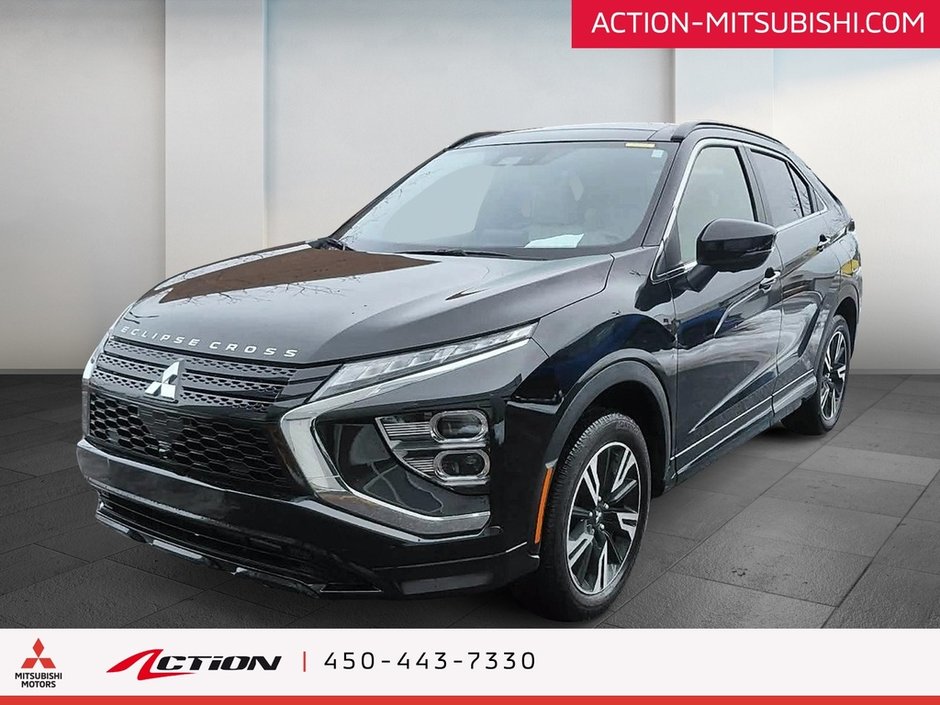 2023 Mitsubishi Eclipse Cross GT S-AWC Carplay Android Auto Cuir Toit Mags-0