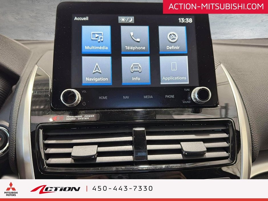 Mitsubishi Eclipse Cross GT S-AWC Carplay Android Auto Cuir Toit Mags 2024-21