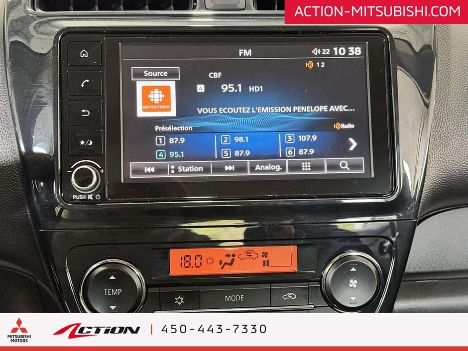Mitsubishi Mirage SE  A/C BAS KILO Banc Chauffants Bluetooth 2021-20