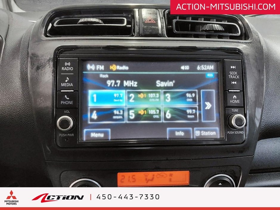 Mitsubishi Mirage ES AUTOMATIQUE. AIR CLIMATISÉ. ÉCONOMIQUE 2021-19