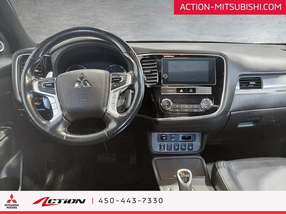 Mitsubishi Outlander PHEV GT S-AWC Carplay Android Auto Cuir Toit Mags 2019-16
