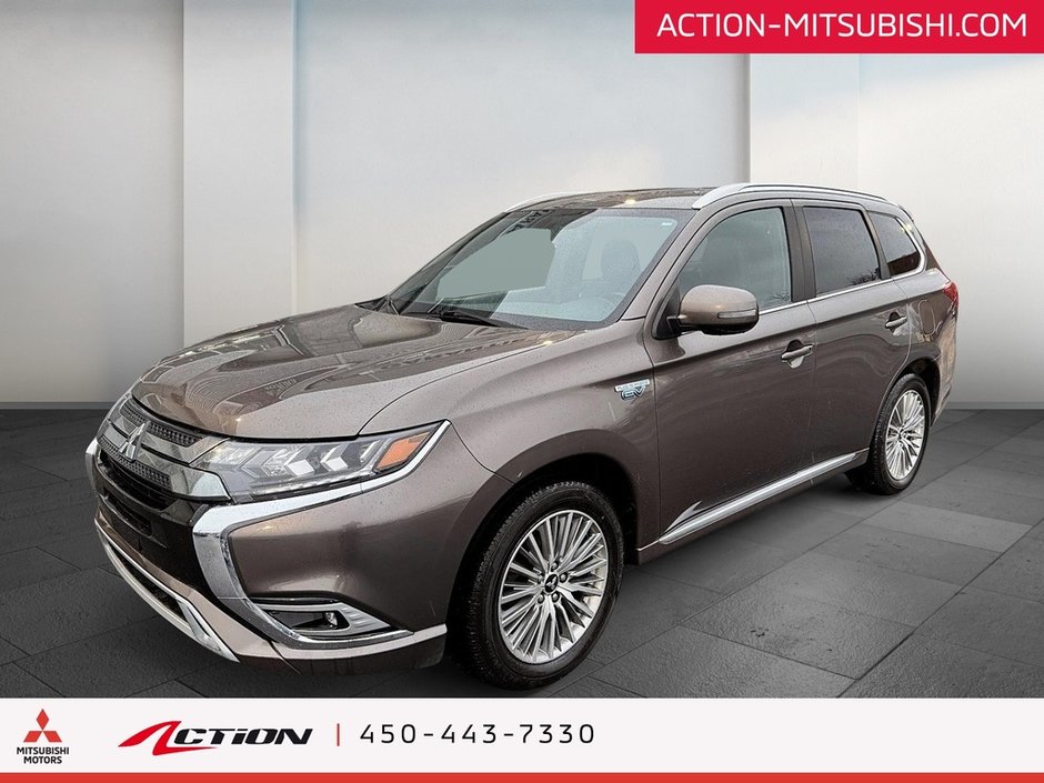 Mitsubishi OUTLANDER PHEV SEL S-AWC CUIR TOIT OUVRANT MAGS APPLE CAR PLAY 2020-0