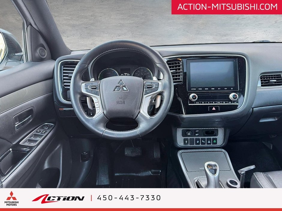 Mitsubishi Outlander PHEV SEL S-AWC Cuir Toit Ouvrant Carplay Android Auto 2021-14