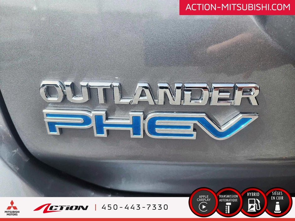 2022 Mitsubishi OUTLANDER PHEV GT S-AWC+TOIT OUVRANT+APPLE CARPLAY+CUIR+HYBRIDE-28