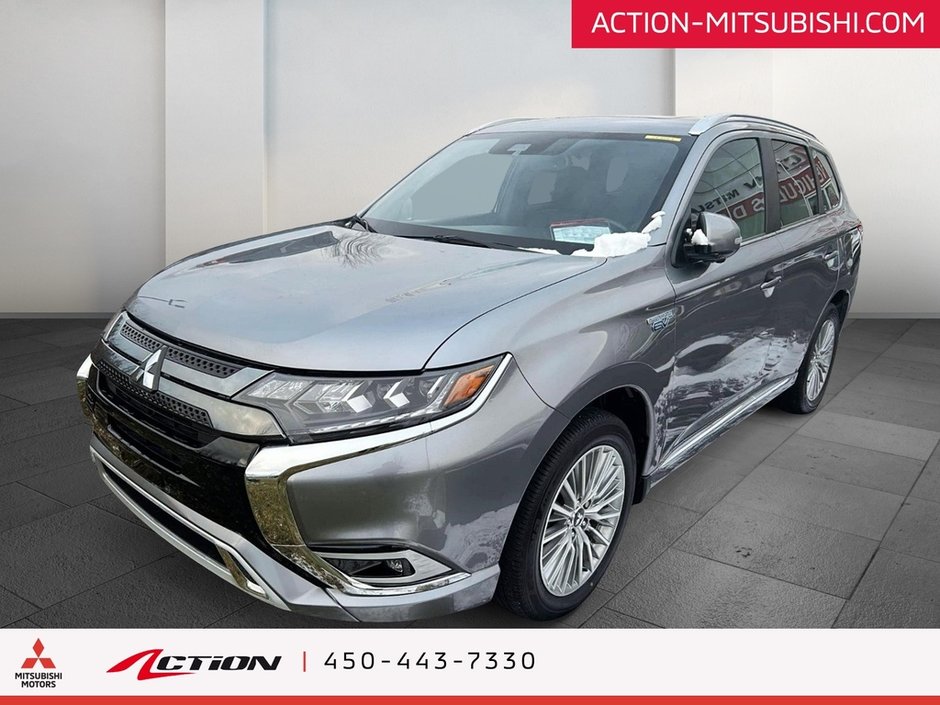 Mitsubishi OUTLANDER PHEV GT+S-AWC+TOIT+CARPLAY/ANDROID AUTO+CUIR+MAGS 18PO 2022-0