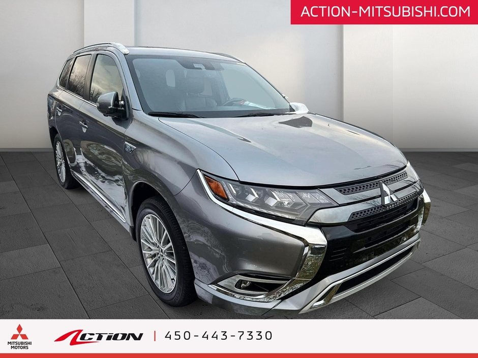 Mitsubishi OUTLANDER PHEV GT+S-AWC+TOIT+CARPLAY/ANDROID AUTO+CUIR+MAGS 18PO 2022-1