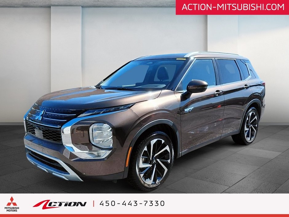 Mitsubishi OUTLANDER PHEV SEL S-AWC BAS KILO TOIT PANO CUIR MAGS 20 CARPLAY 2023-0