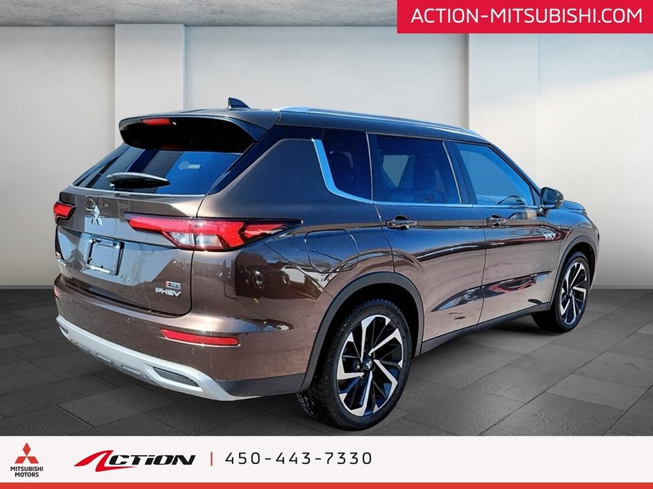 Mitsubishi OUTLANDER PHEV SEL S-AWC BAS KILO TOIT PANO CUIR MAGS 20 CARPLAY 2023-7
