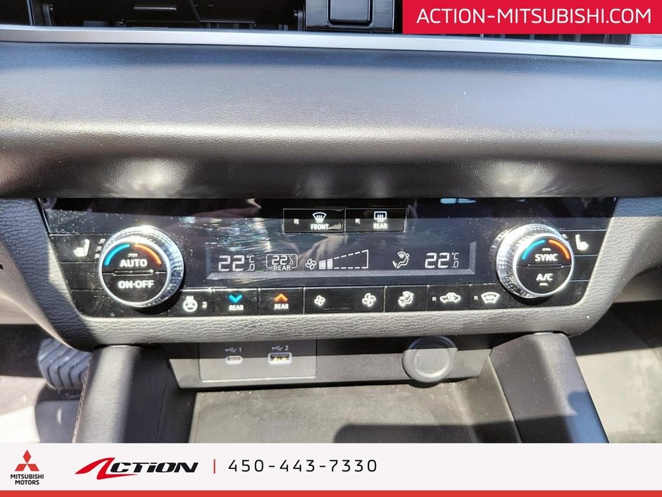 Mitsubishi OUTLANDER PHEV SEL S-AWC BAS KILO TOIT PANO CUIR MAGS 20 CARPLAY 2023-25