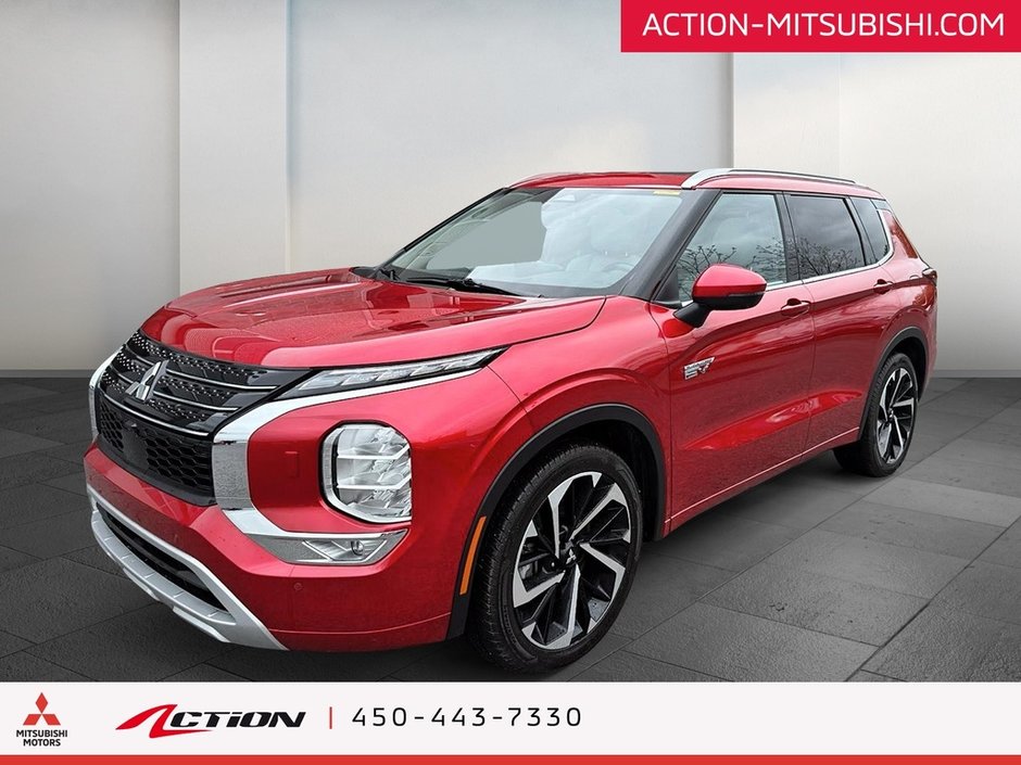 2023 Mitsubishi OUTLANDER PHEV GT S-AWC TOIT PANO BOSS CUIR MAGS 20 PO CARPLAY-0