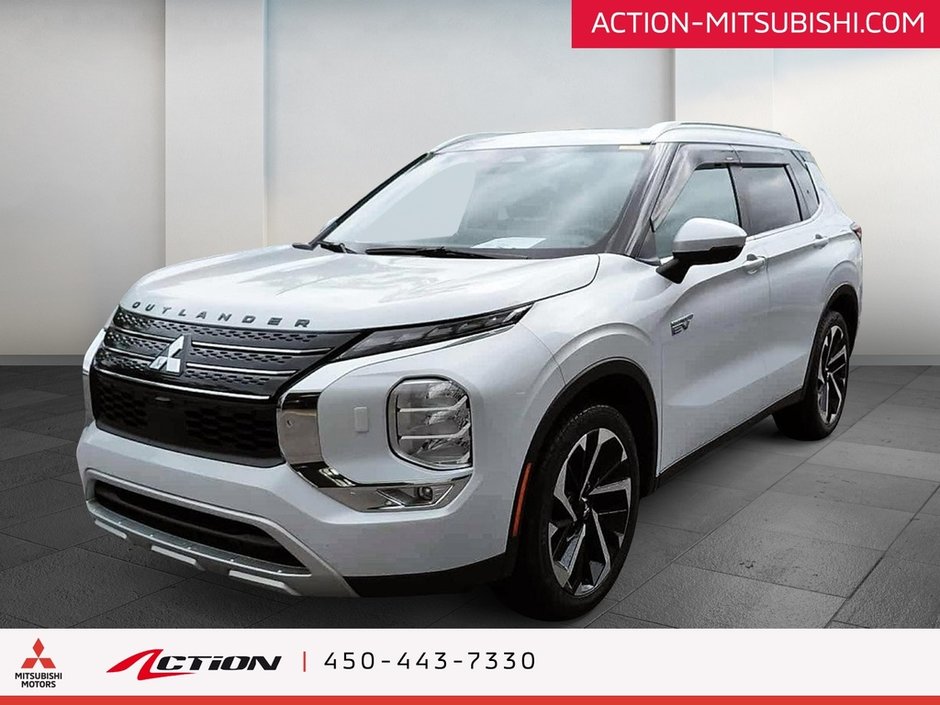 Mitsubishi OUTLANDER PHEV SEL S-AWC Toit Pano Cuir GPS Carplay Android Auto 2023-0