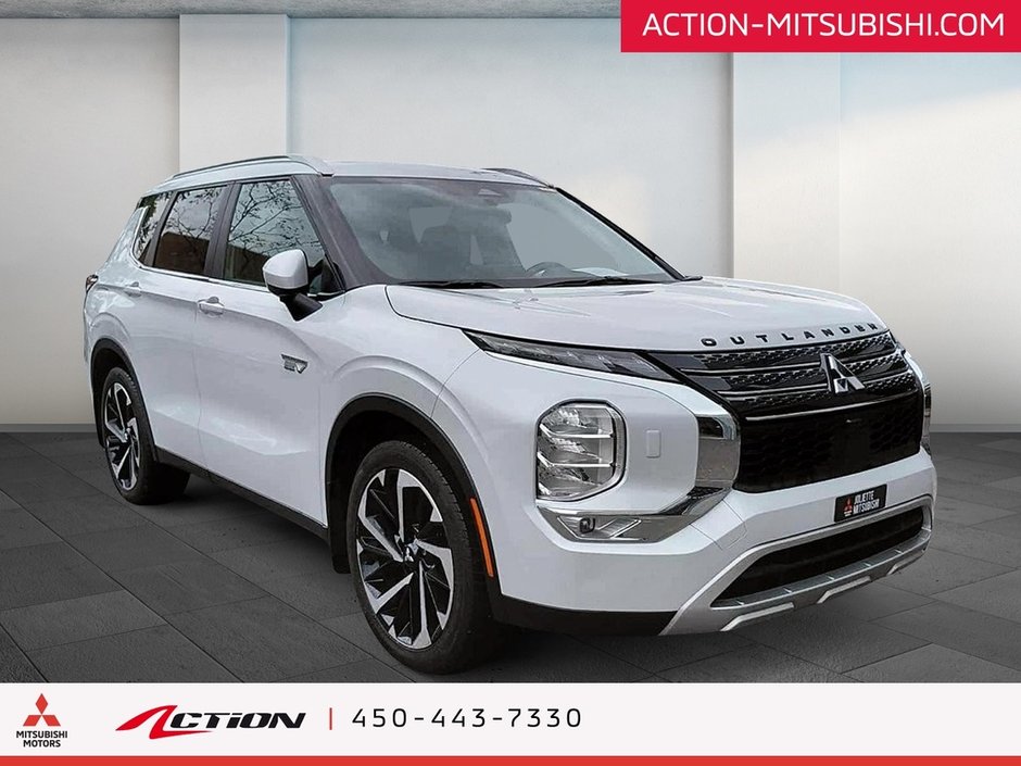 Mitsubishi Outlander PHEV SEL S-AWC Toit Pano Cuir Carplay GPS Android Auto 2023-6