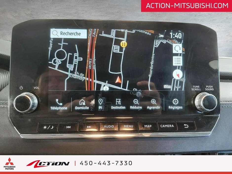 Mitsubishi Outlander PHEV SEL S-AWC Toit Pano Cuir Carplay GPS Android Auto 2023-24