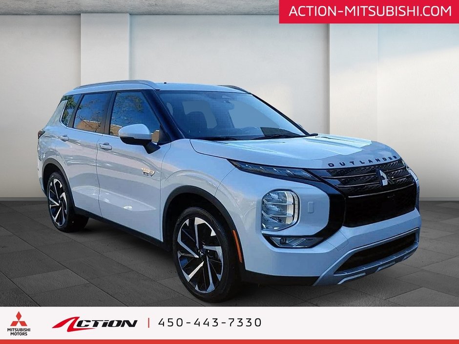 Mitsubishi Outlander PHEV SEL S-AWC Toit Pano Cuir Carplay GPS Android Auto 2023-6