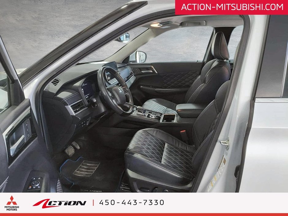 Mitsubishi Outlander PHEV SEL S-AWC Toit Pano Cuir Carplay GPS Android Auto 2023-10