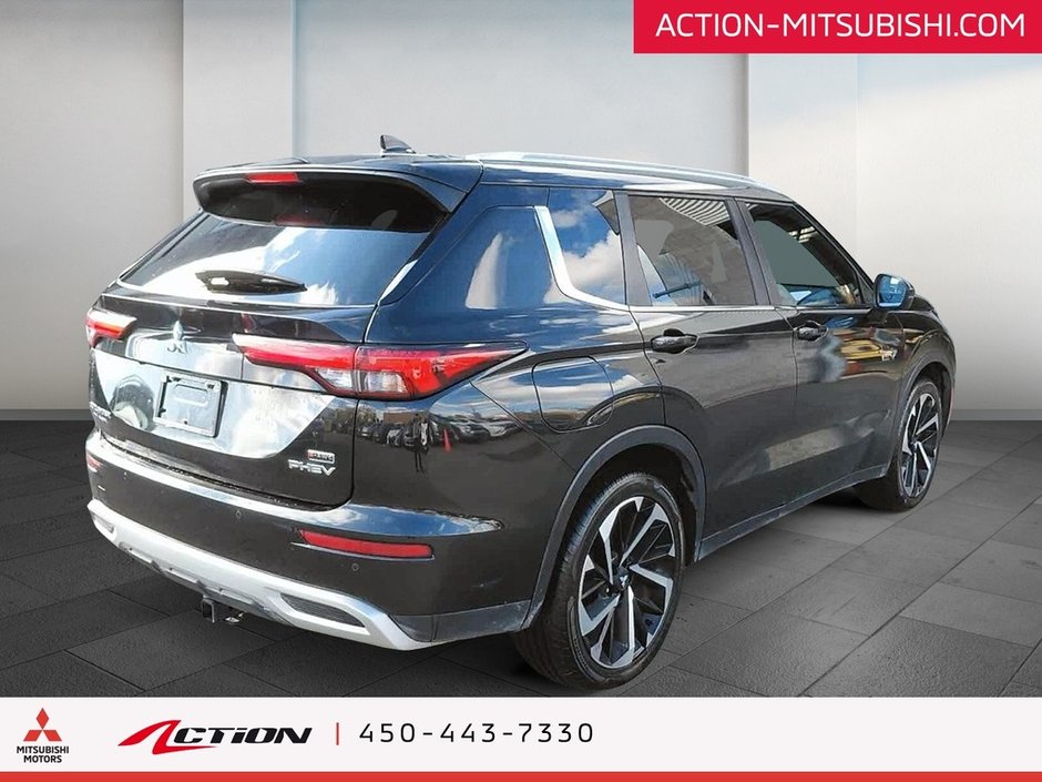 Mitsubishi Outlander PHEV SEL S-AWC Toit Pano Cuir Carplay GPS Android Auto 2023-4