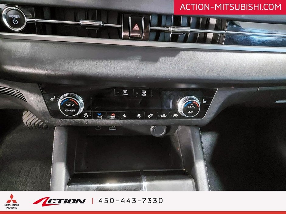 Mitsubishi Outlander PHEV SEL S-AWC Toit Pano Cuir Carplay GPS Android Auto 2023-25