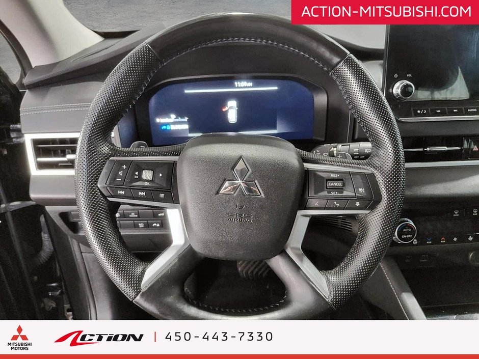 Mitsubishi Outlander PHEV SEL S-AWC Toit Pano Cuir Carplay GPS Android Auto 2023-18