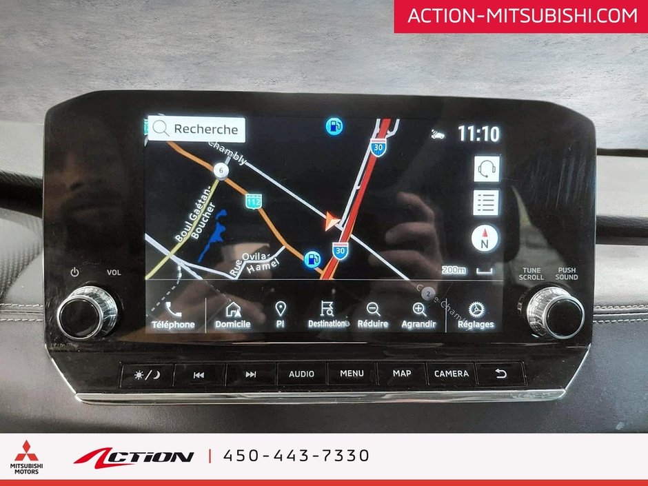 Mitsubishi Outlander PHEV SEL S-AWC Toit Pano Cuir Carplay GPS Android Auto 2023-22