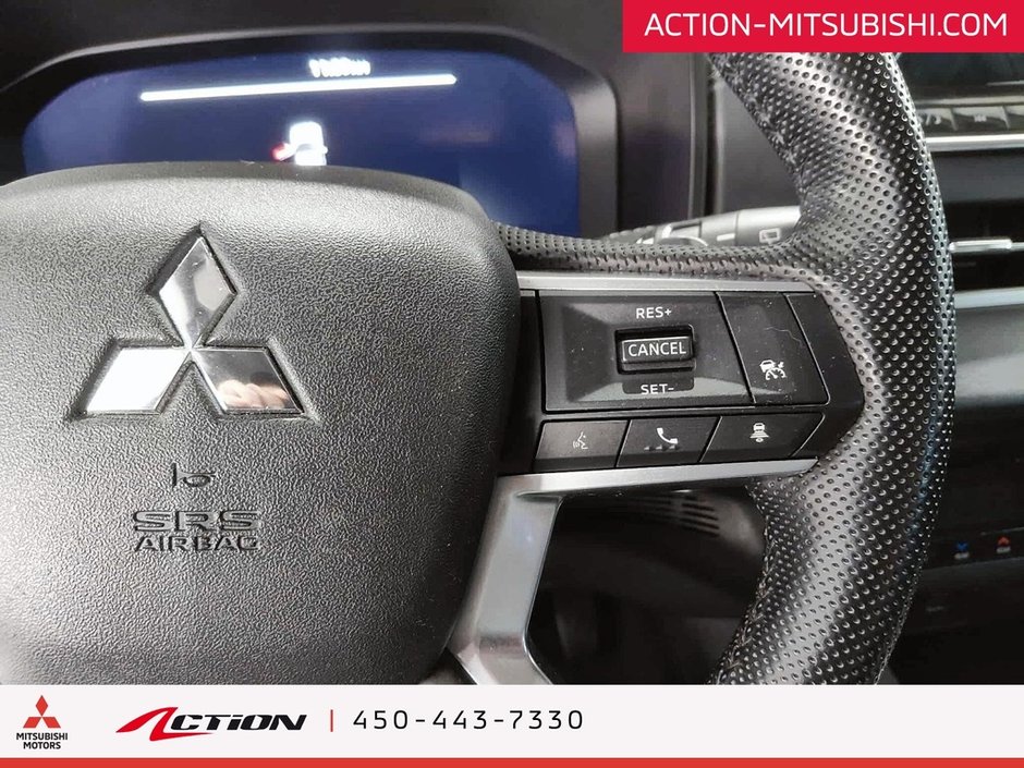Mitsubishi Outlander PHEV SEL S-AWC Toit Pano Cuir Carplay GPS Android Auto 2023-19