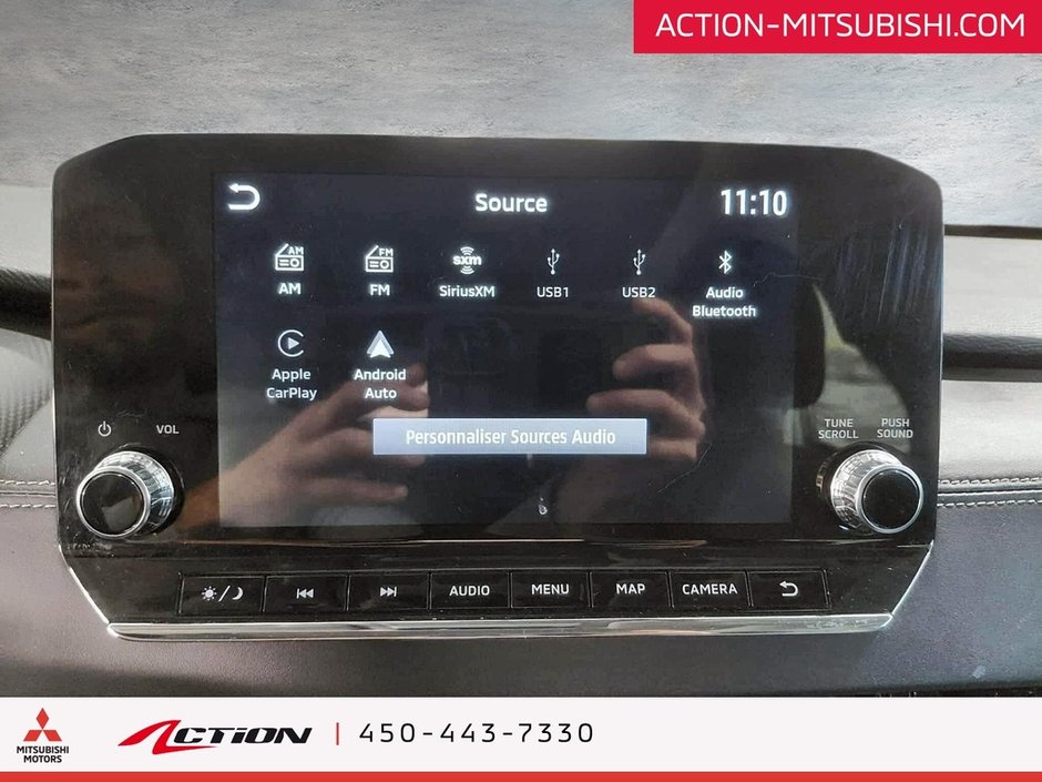 Mitsubishi Outlander PHEV SEL S-AWC Toit Pano Cuir Carplay GPS Android Auto 2023-21