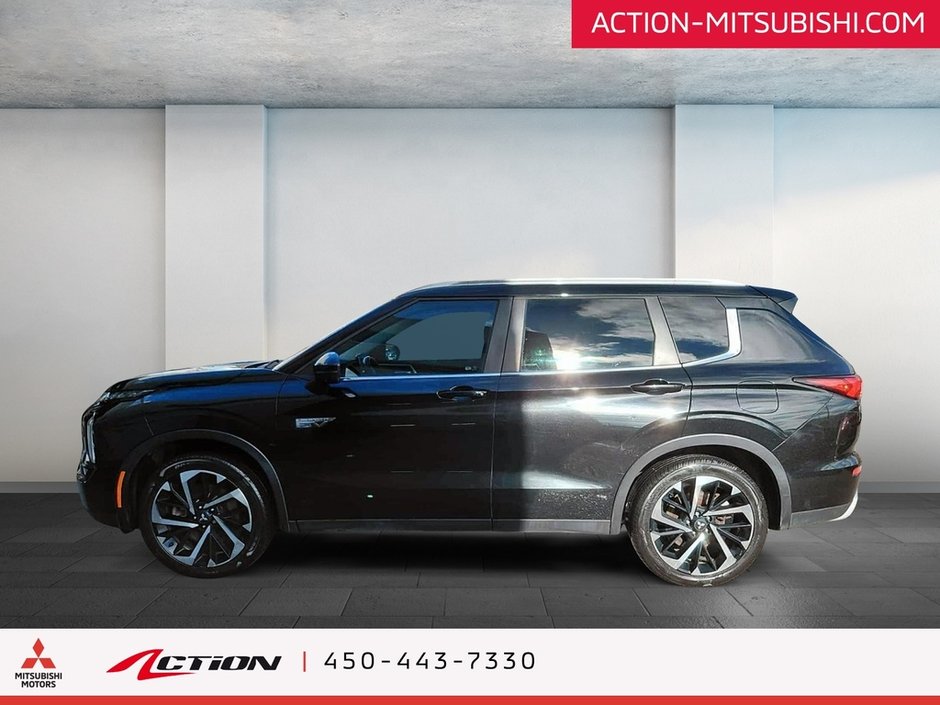 Mitsubishi Outlander PHEV SEL S-AWC Toit Pano Cuir Carplay GPS Android Auto 2023-1