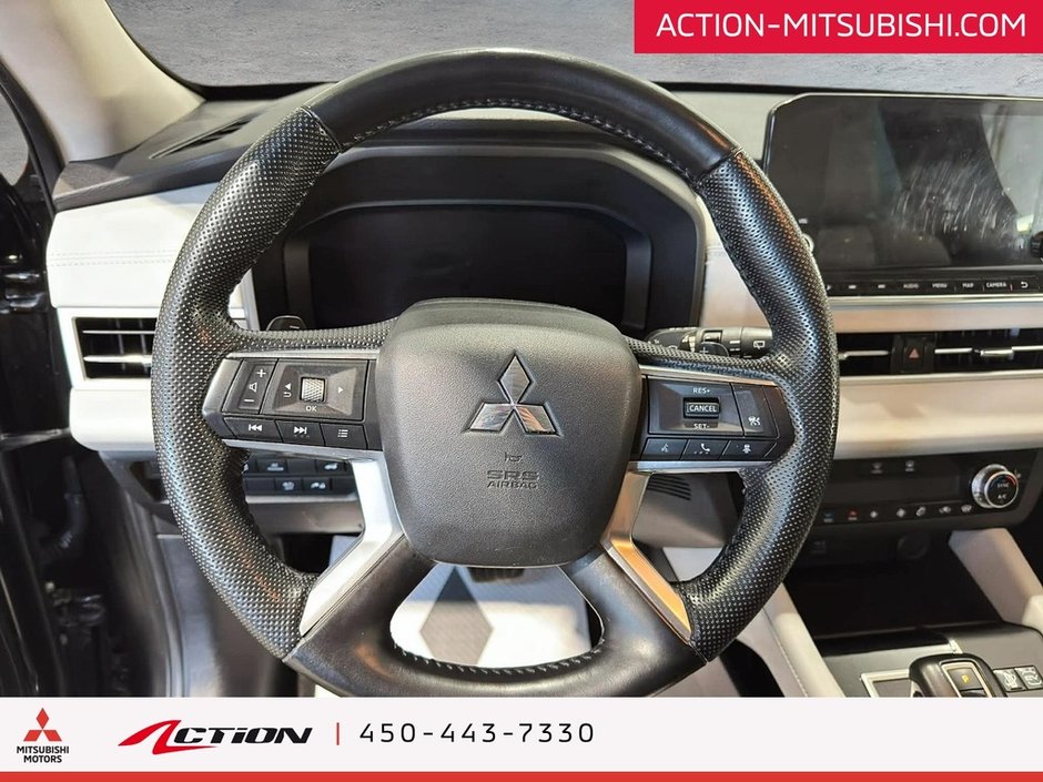 2023 Mitsubishi Outlander PHEV SEL S-AWC Toit Pano Cuir Carplay GPS Android Auto-17