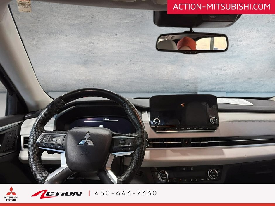 2023 Mitsubishi Outlander PHEV SEL S-AWC Toit Pano Cuir Carplay GPS Android Auto-16