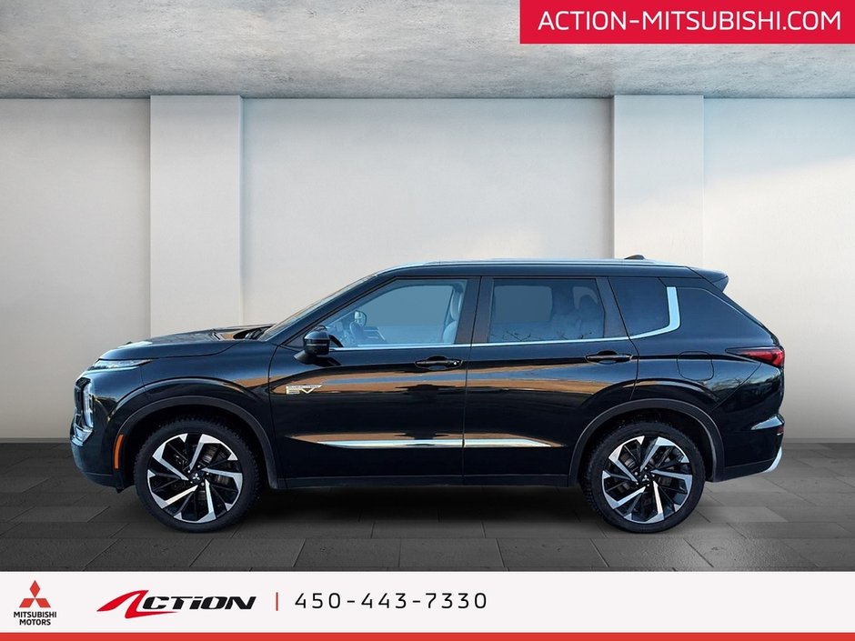 2023 Mitsubishi Outlander PHEV SEL S-AWC Toit Pano Cuir Carplay GPS Android Auto-1