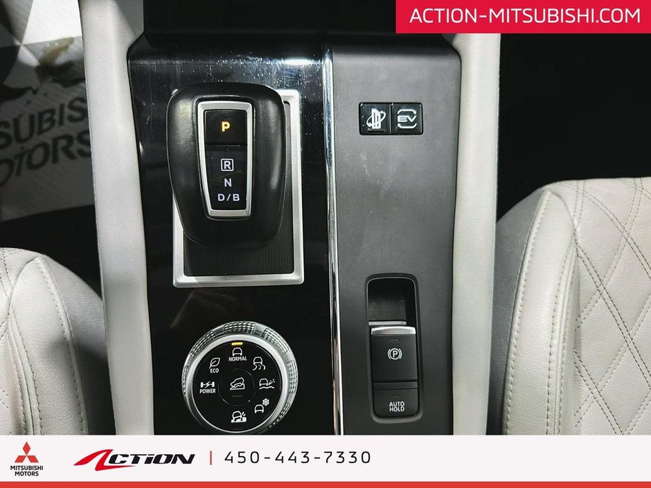 2023 Mitsubishi Outlander PHEV SEL S-AWC Toit Pano Cuir Carplay GPS Android Auto-26