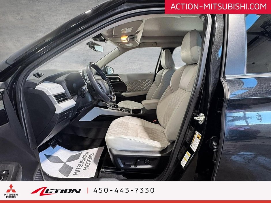 2023 Mitsubishi Outlander PHEV SEL S-AWC Toit Pano Cuir Carplay GPS Android Auto-9