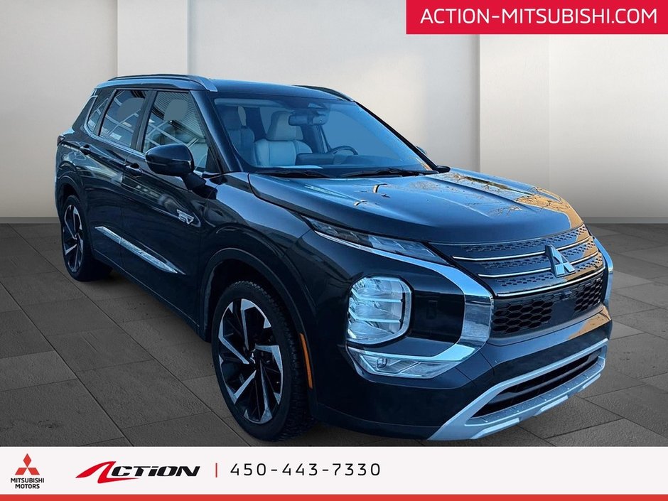 2023 Mitsubishi Outlander PHEV SEL S-AWC Toit Pano Cuir Carplay GPS Android Auto-6