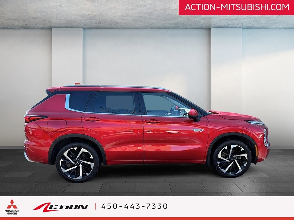 2023 Mitsubishi Outlander PHEV GT S-AWC Carplay Android Auto Cuir Toit Mags-5
