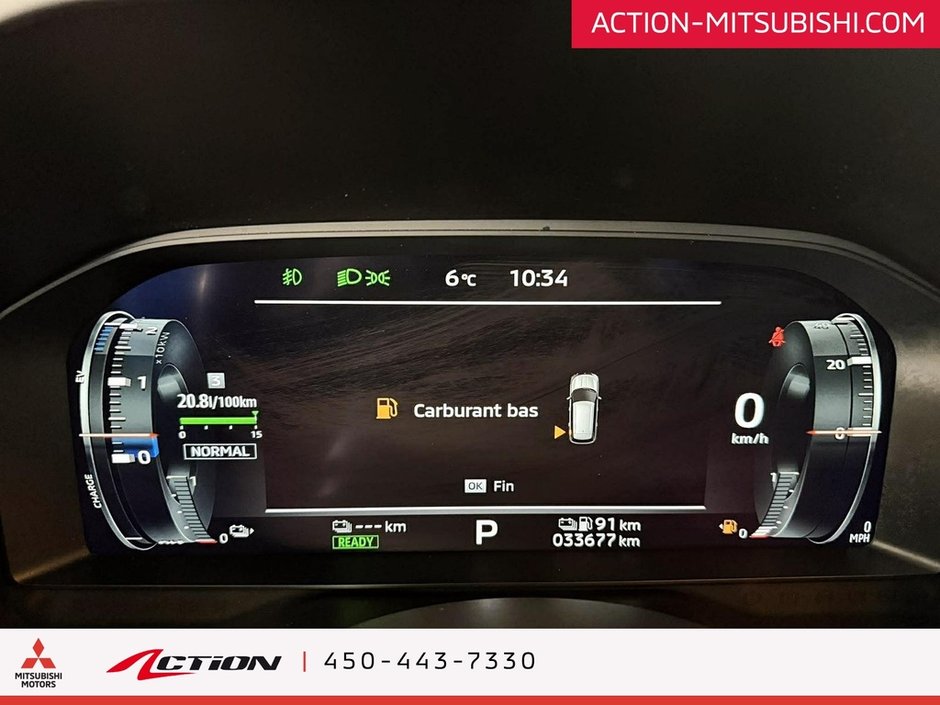 Mitsubishi Outlander PHEV GT S-AWC  Cuir Toit Ouvrant Mags A / C Caplay 2023-17