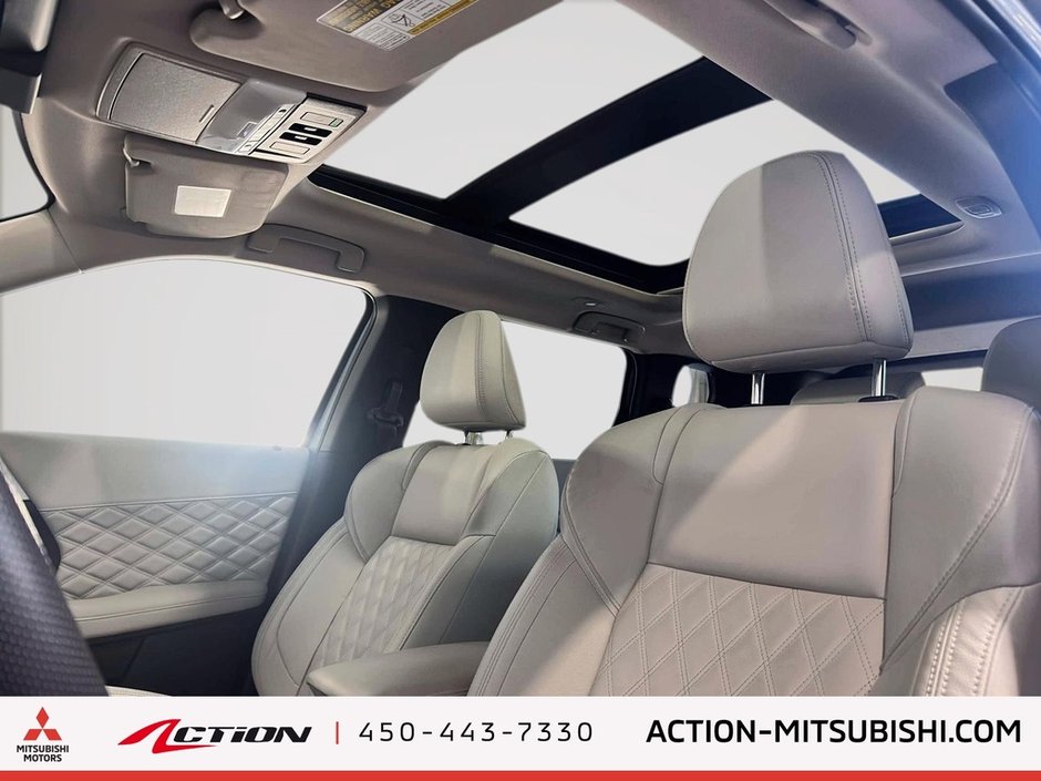 2023 Mitsubishi Outlander PHEV SEL S-AWC Toit Pano Cuir Carplay GPS Android Auto-18