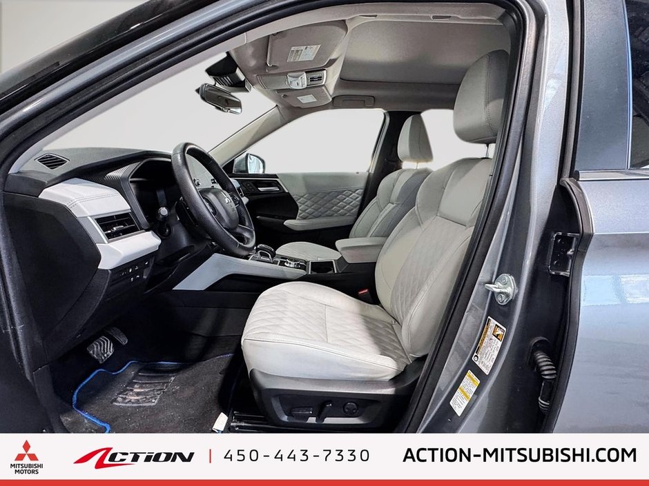 2023 Mitsubishi Outlander PHEV SEL S-AWC Toit Pano Cuir Carplay GPS Android Auto-11