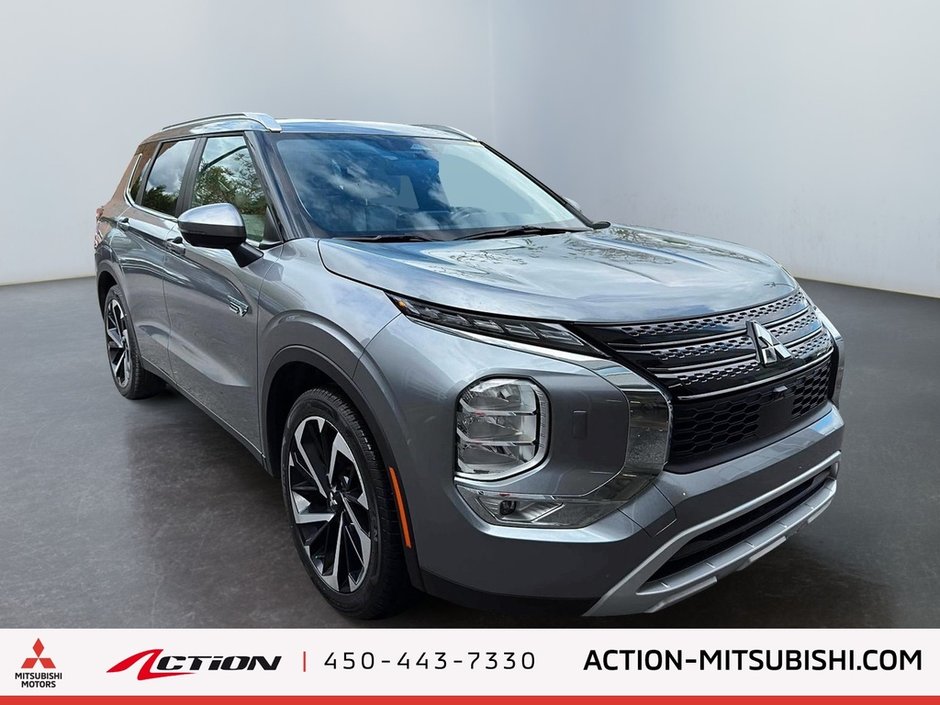 2023 Mitsubishi Outlander PHEV SEL S-AWC Toit Pano Cuir Carplay GPS Android Auto-6