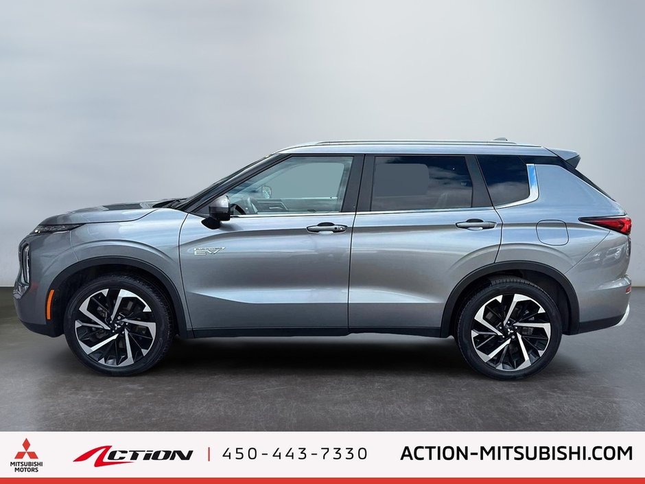 2023 Mitsubishi Outlander PHEV SEL S-AWC Toit Pano Cuir Carplay GPS Android Auto-1